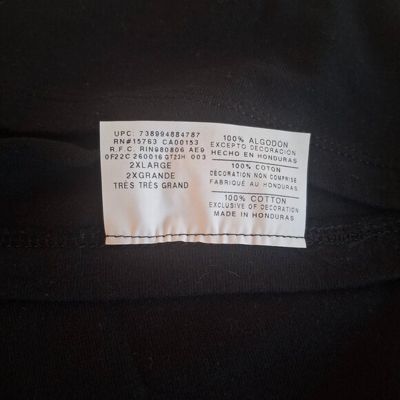 T Shirt Champion Authentic Athleticwear Logo  Size XXL 2XL Black New with Tag - Picture 5 of 7